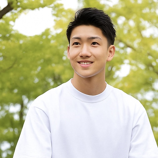 ビジネスでも好印象を与えつつ、休日はラフなファッションとも相性の良い、万能なスタイル★