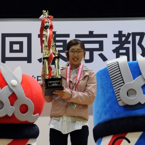 尾形恵里6部準優勝