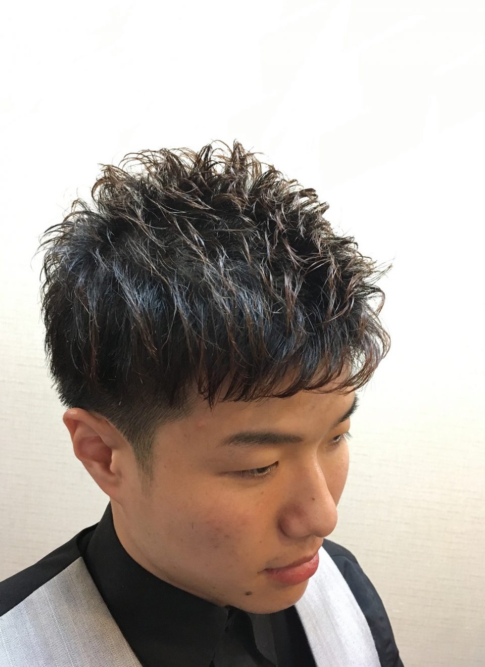 スタイリッシュアイロンパーマ | 田中トシオヘアサロン髪ing